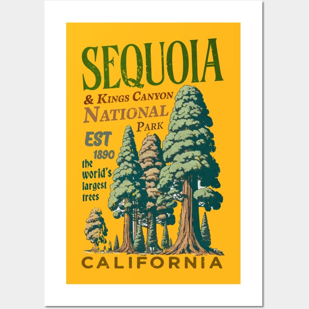 Sequoia & Kings Canyon National Parks Wall Art by Alexander Luminova